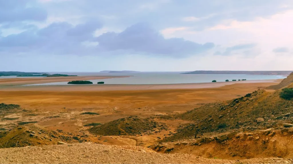 Vista en el mirador de Bahía Hondita. 