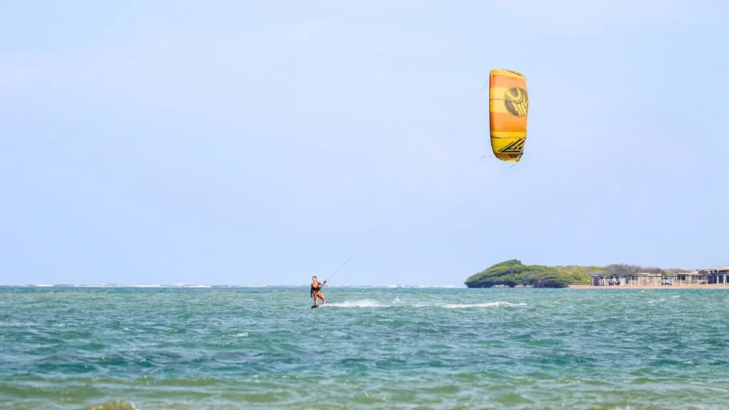 Kitesurf en Cabo de la Vela.