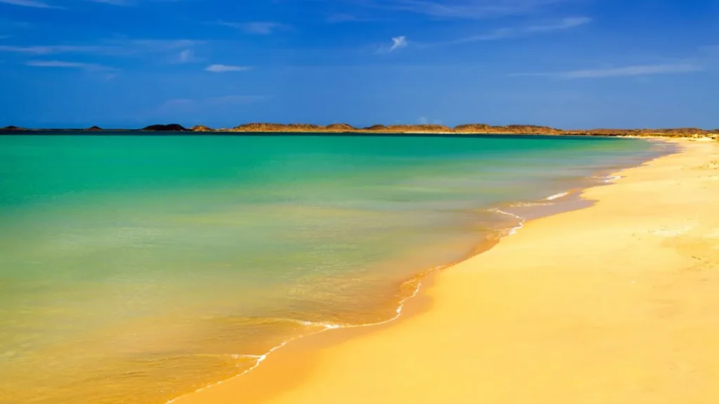 La playa Pilón de Azúcar es una de las más tranquilas de La Guajira