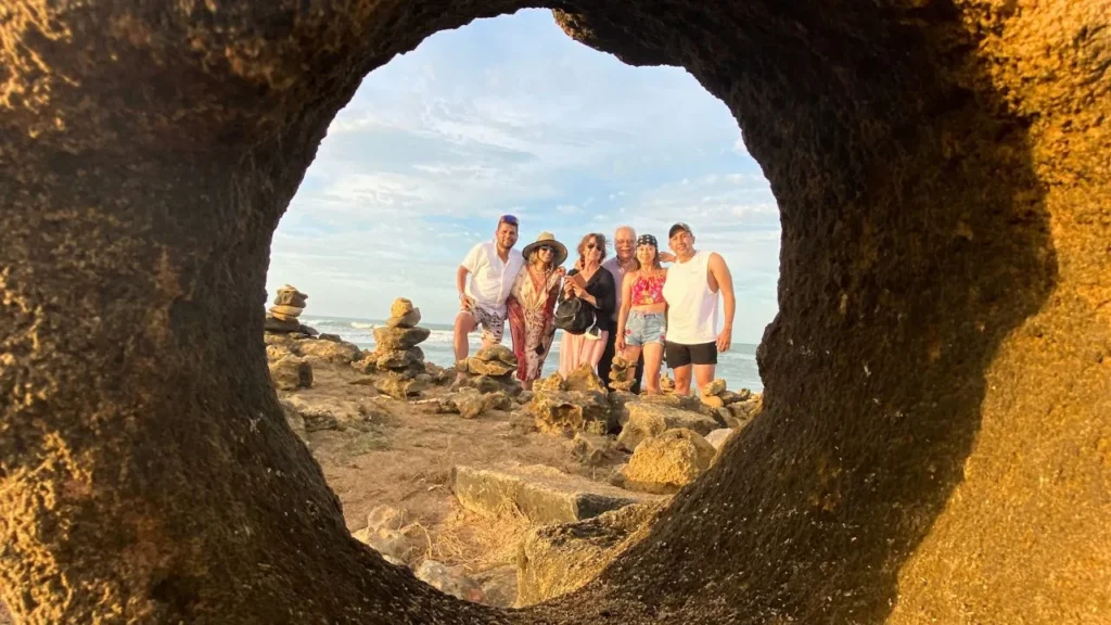 Día 2 de tour por La Guajira. Foto obligada en Punta Gallinas. 