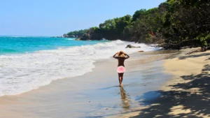 Playa nudista de Colombia en el Parque Tayrona